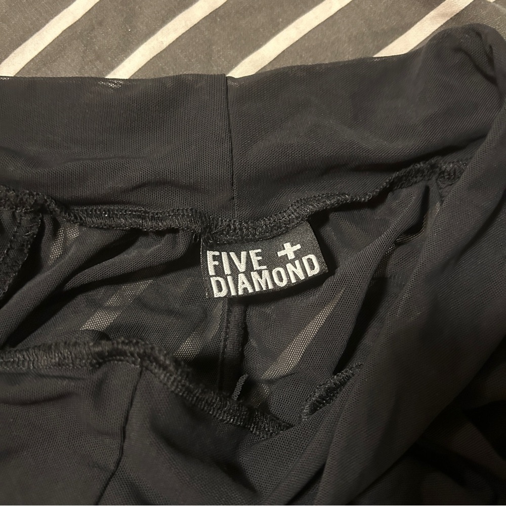 Five and diamond Black morgen harem drop pants - Picture 8 of 8
